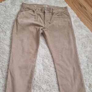 J. Crew slim 484  corduroy pants. 34W x 30L